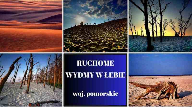 Ruchome wydmy w Łebie