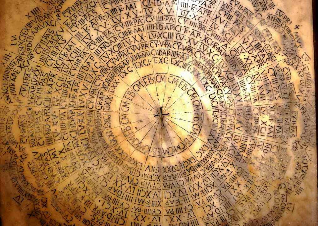 kalendarz wielkanocny z VI wieku