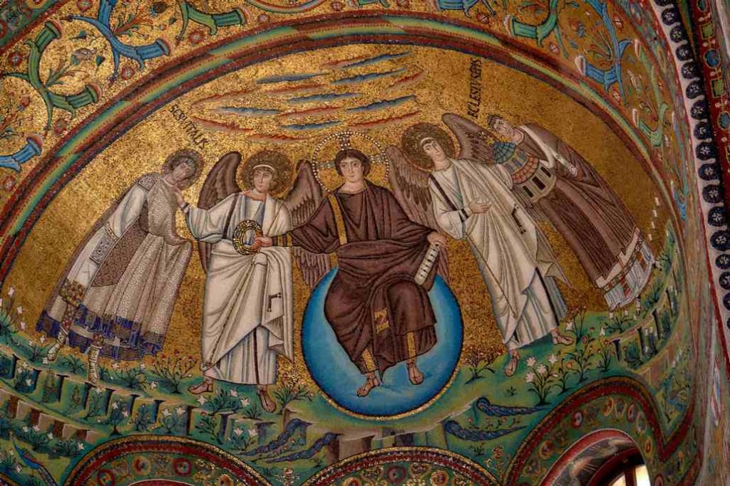 mozaiki w Bazylice św. Witalisa