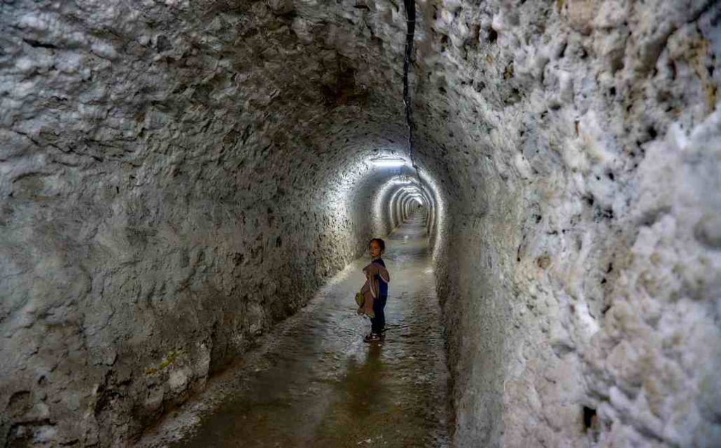 korytarz solny w Salina Turda