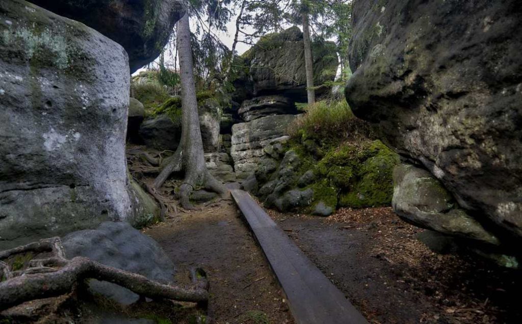 Skalny labirynt na Błędnych Skałach