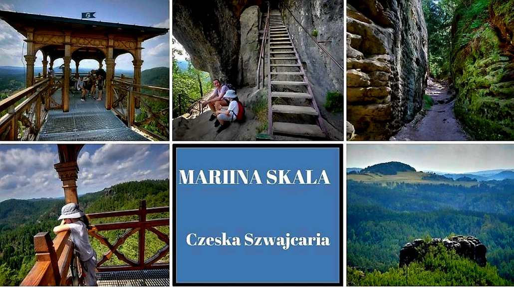 Mariina skála – najpiękniejszy punkt widokowy w Czeskiej Szwajcarii