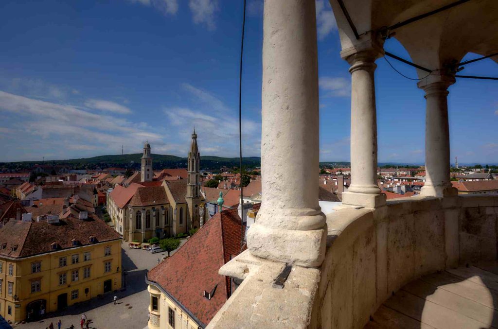 Sopron Taras widokowy na Wieży Pożarowej