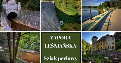 Zapora Leśniańska i szlak perłowy na Kwisie